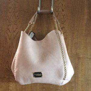 Bebe spring pink blush medium bag NWT